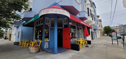 Italian café interior