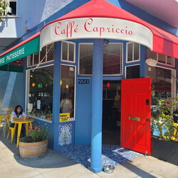 Italian café interior