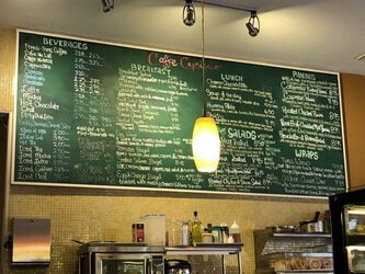 Italian café interior